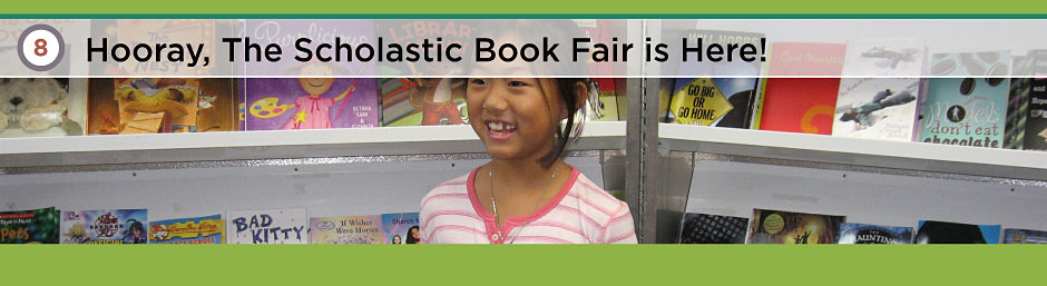 Scholastic Book Fair. Hooray, The Scholastic Book