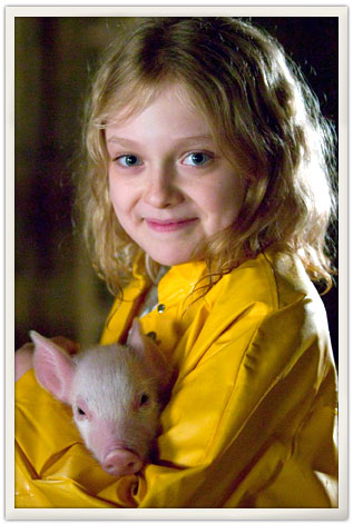 Print your photo of Dakota Fanning as Fern in Charlotte's Web the movie