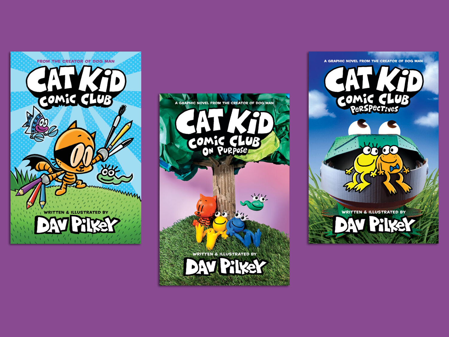 Read the Cat Kid Series With Your Dog Man Lover! Scholastic Parents