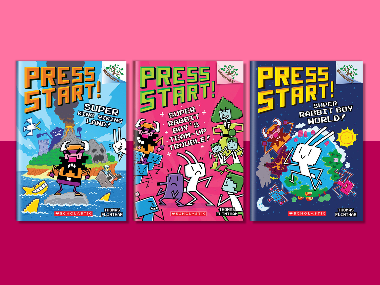 All the Books in the Press Start Branches Series Scholastic