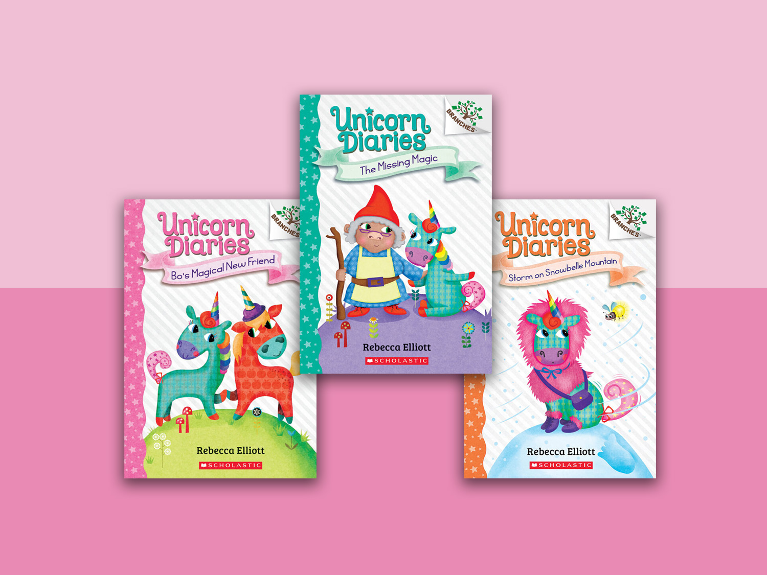 Discover the Magical Books in the Unicorn Diaries Branches Series