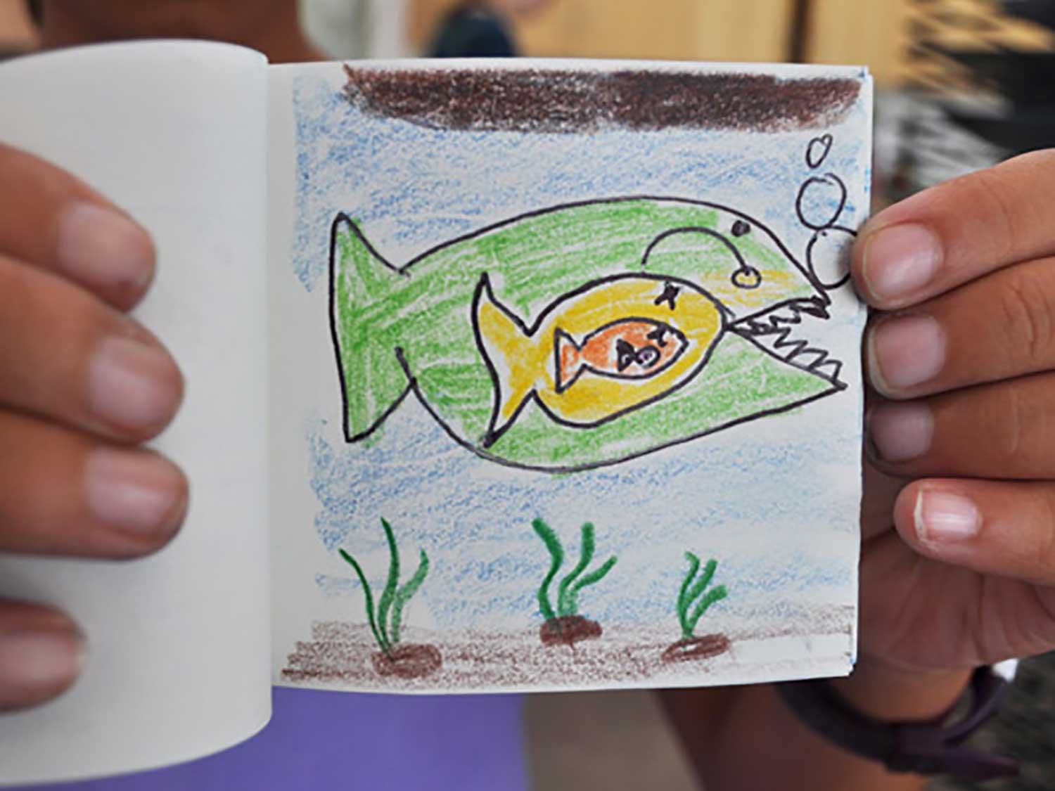 Create a DIY Flip-Book With Your Little Artist