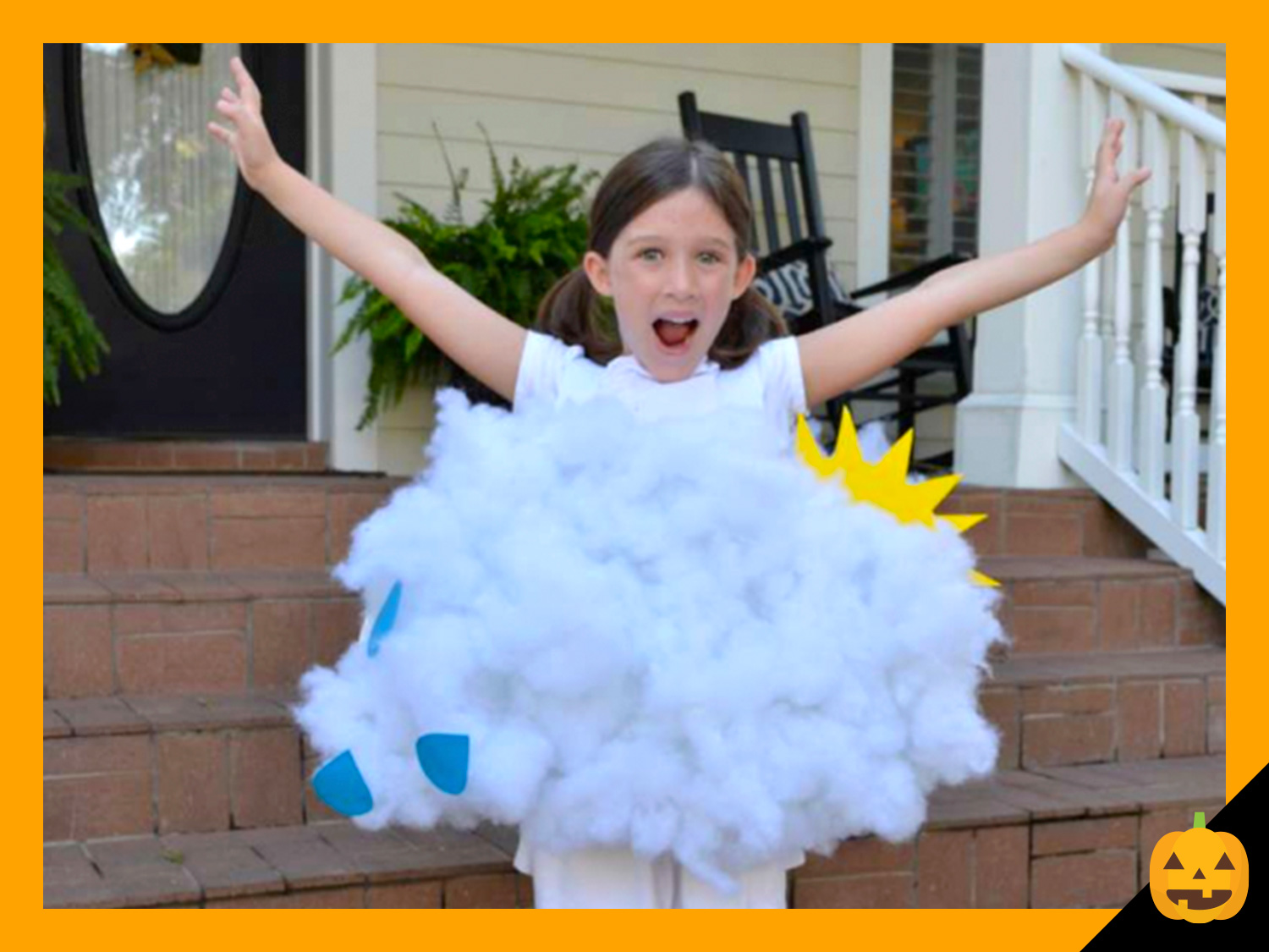 Make a Quick & Easy RAIN CLOUD COSTUMEfor all ages!