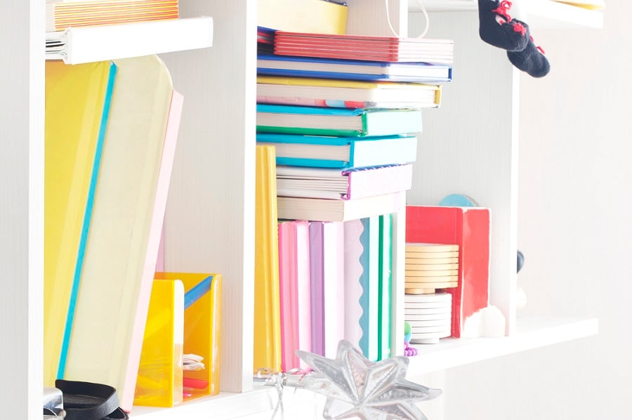 Challenge Kids to a Bookshelf Scavenger Hunt