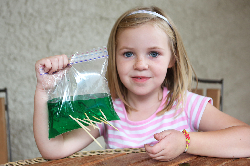 DIY Science Poke the Magic Bag