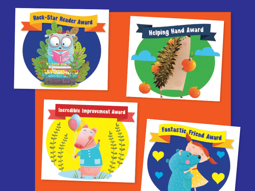 Printable: A+ Award Cards | Scholastic
