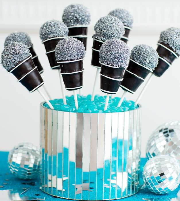 Microphone Cake Pops Recipe