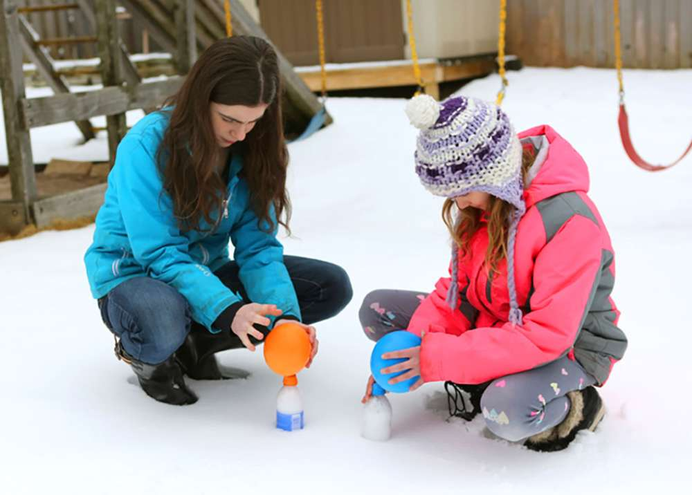 Winter Weather Fun: Cold Air Balloon Kids' Experiment