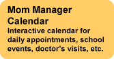 Mom Manager Calendar