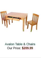Avalon Table and Chairs
