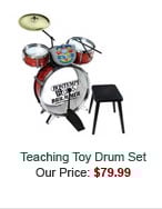 Teaching Toy Drum Set