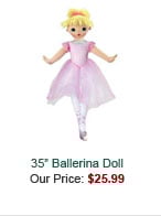 35'' Ballerina Doll