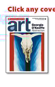 Flip through a sample issue of Scholastic Art magazine 