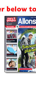 Flip through a sample issue of a Foreign Language French magazine 