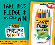 BIC: Take BIC's Pledge & Win!