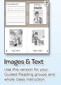images & text use this verions for your cuided reading groups and whole class instruction