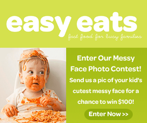 Send us a pic by September 30, 2013 of your kid's cutest messy face for a chance to win $100!