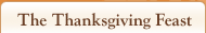 The Thanksgiving Feast