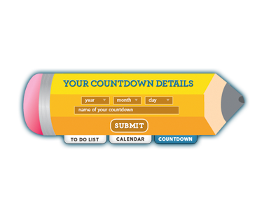 Desktop To Do Countdown Calendar| Scholastic.com