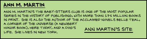 About Ann M. Martin