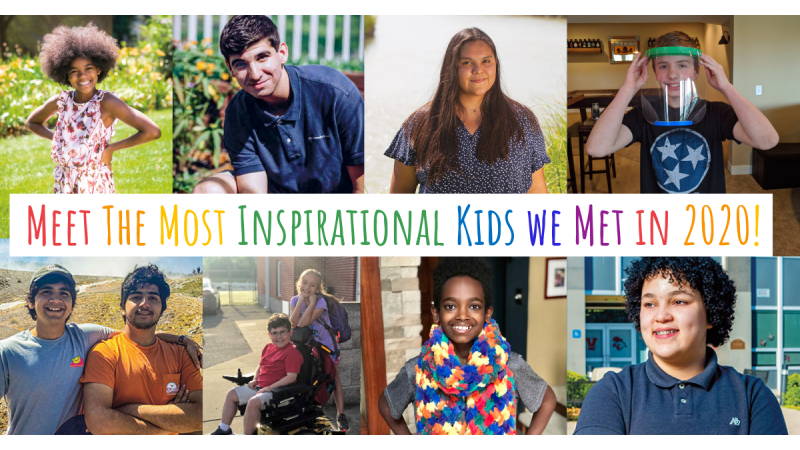Headshots featuring the kids who most inspired us this year