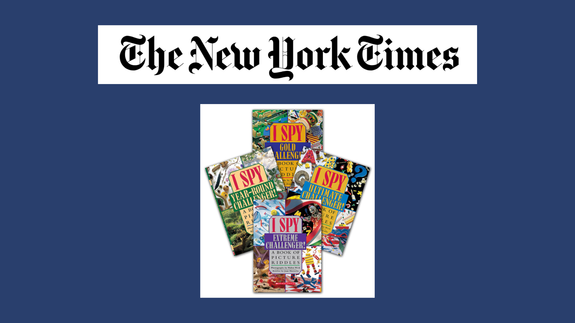 I Spy New York Times 