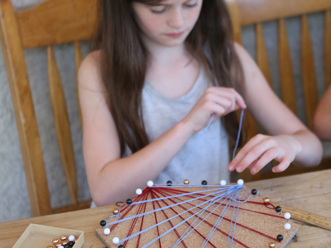 String Art Crafts for Boys - wide 7