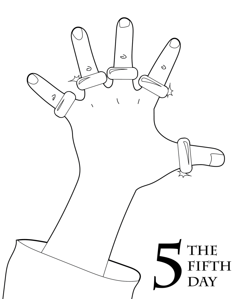 The 12 Days of Christmas Coloring Book Scholastic Parents