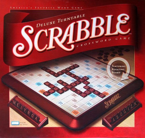 Scrabble Board Game, Classic Word Game For Kids Ages 8 and Up, Fun