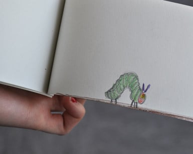 Create a DIY Flip-Book With Your Little Artist