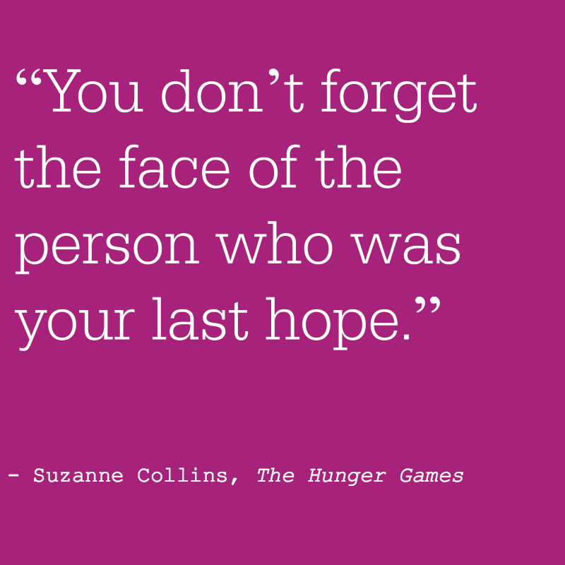 hope quote from hunger games