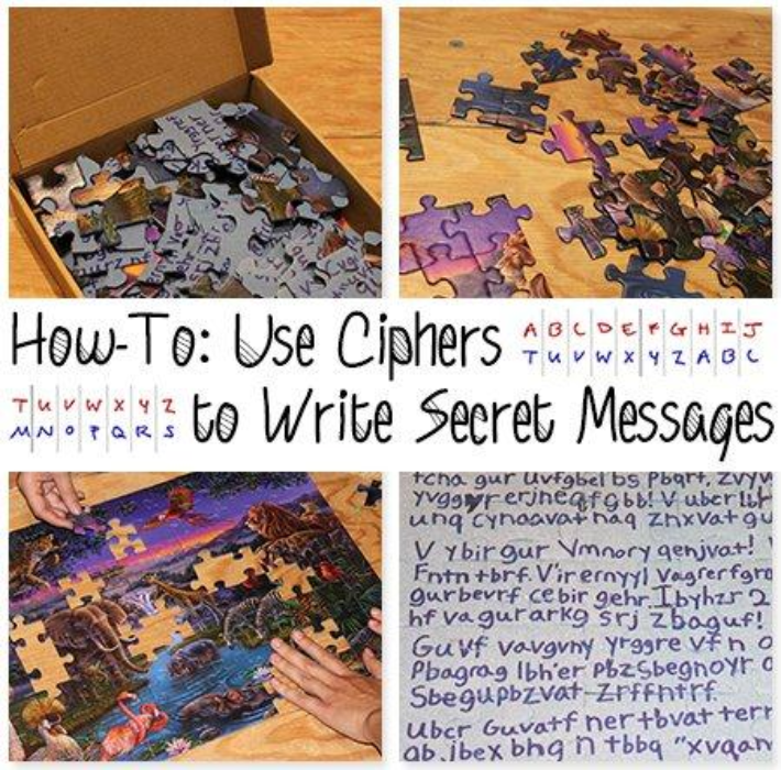 Writing Secret Messages Using Ciphers