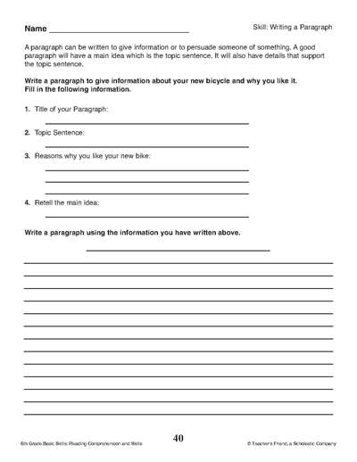 Free Printable Paragraph Writing Worksheets Printable Templates free-printable-paragraph-writing-worksheets-printable-templates