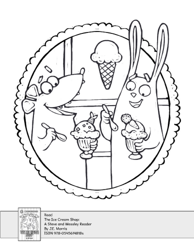 Download "The Ice Cream Shop" Coloring Activity | Worksheets ...