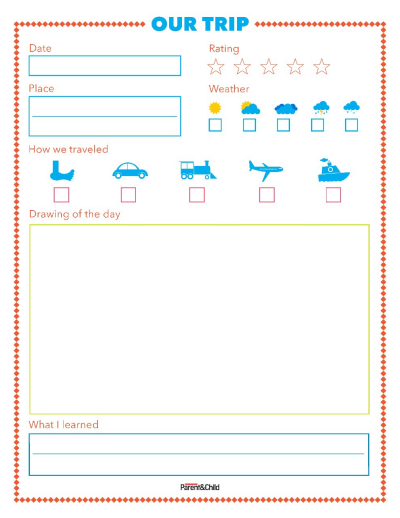 Travel Journal & Planner | Printable