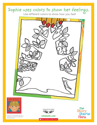 Color Your Feelings | Worksheets & Printables | Scholastic | Parents