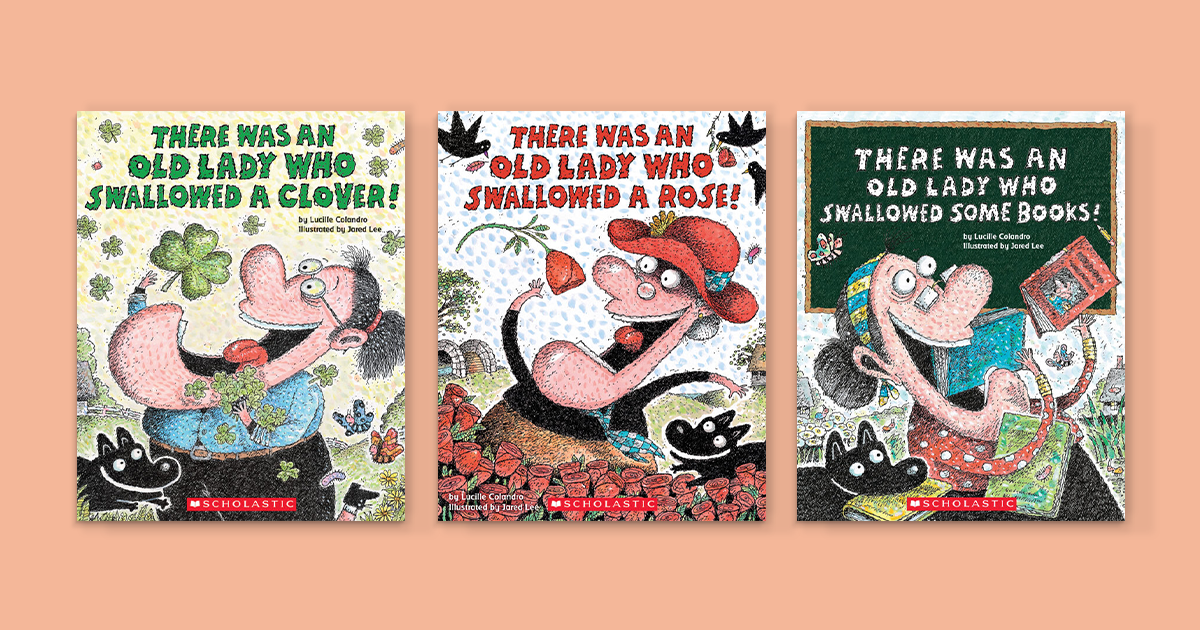There Was an Old Lady Who Swallowed a Book List | Scholastic