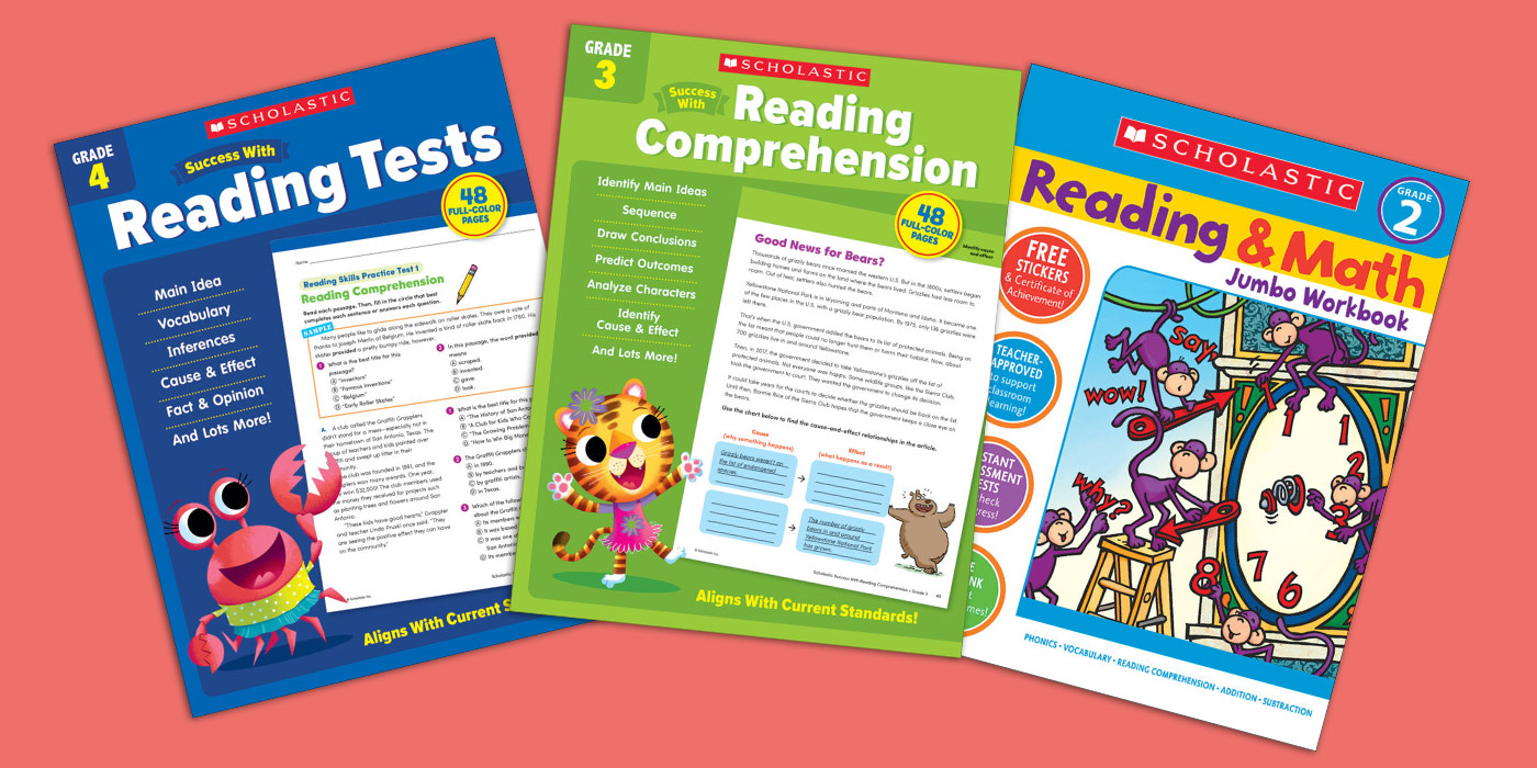 reading-comprehension-workbooks-for-grades-1-5-scholastic