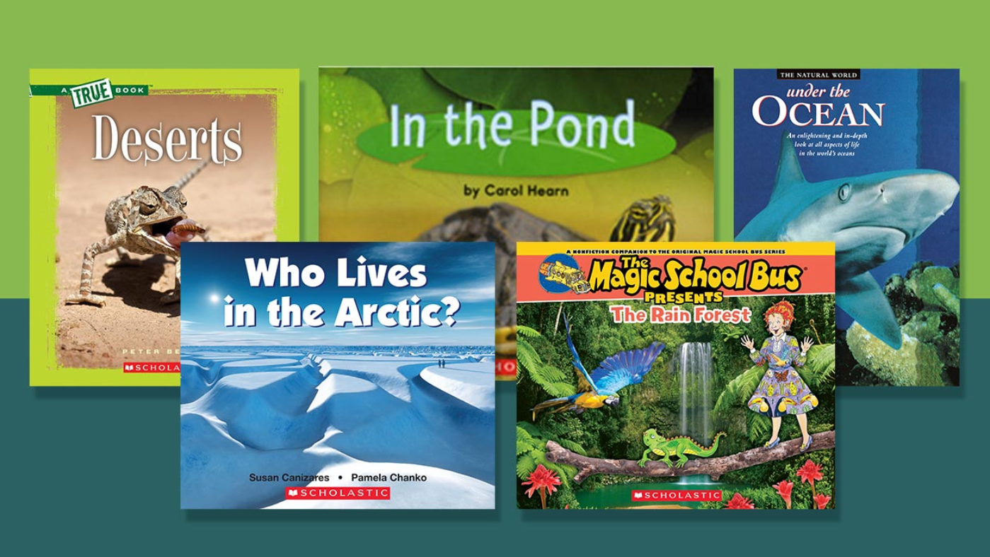 48 Books About Habitats and Ecosystems