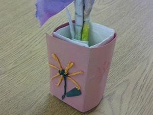 mother's day vase craft