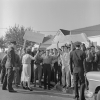 Anti-Segregation Protestors at Ruby Bridges's School