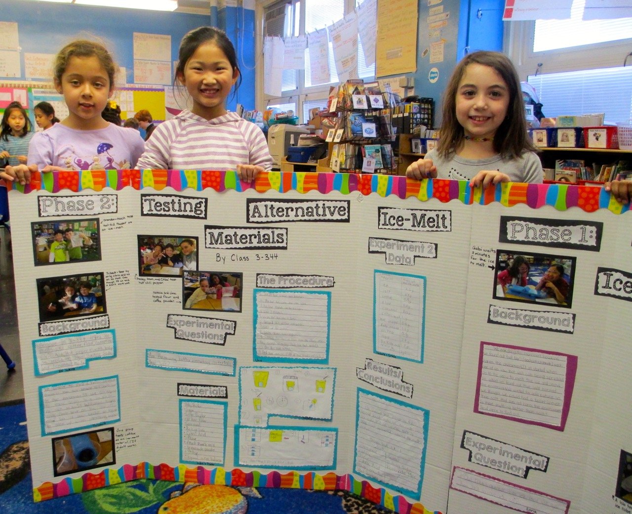 Ice melting experiment report model