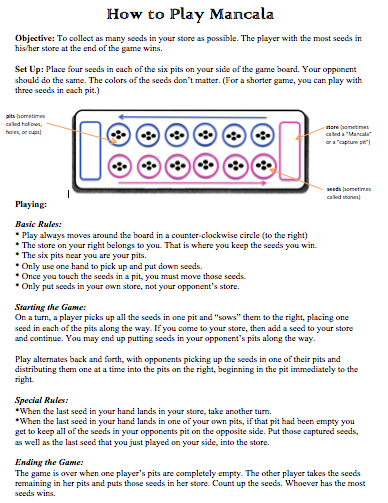 Mancala In The Classroom Scholastic,Learn How To Crochet Easy