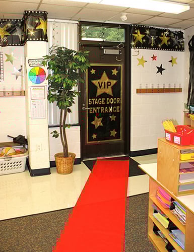 Classroom Themes To Inspire Your School Year Scholastic | Fortnite classroom themes Classroom Themes To Inspire Your School Year Scholastic - to add some first day flair to my classroom and make the students arrival more exciting i purchased sports themed balloons and tied them to the caddies in