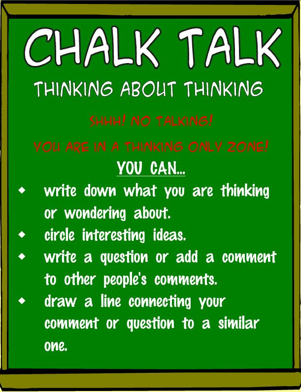 Image result for chalk talk