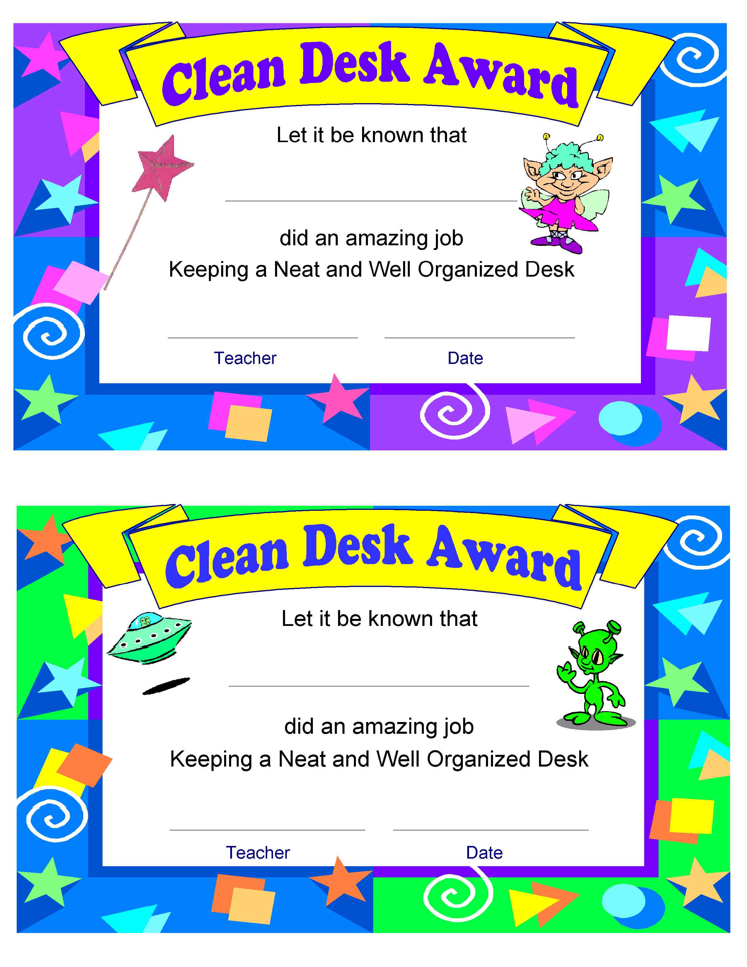 Neat And Organized Classroom Clipart