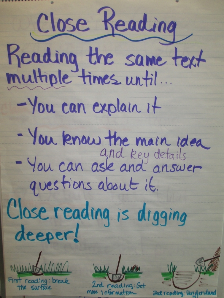 Informative Text Anchor Chart