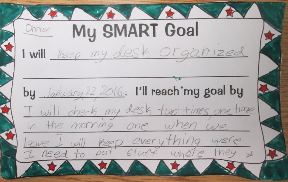 Setting (Almost) SMART Goals With My Students | Scholastic