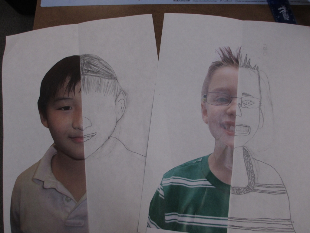 Math Meets Art: Symmetry Self-Portraits | Scholastic