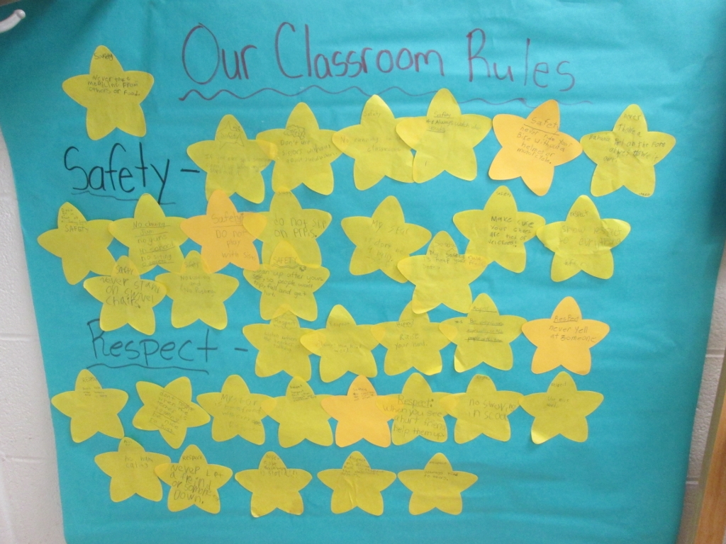 Star Chart Ideas For Classroom
